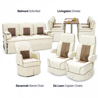 Indica Analytiker Falde tilbage Qualitex Ambassador RV Furniture Package, RV Seating - Shop4Seats.com