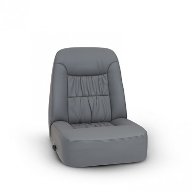 Qualitex K10 Low Back Truck Seat, Fold-Forward & Recline Backs, Fabric, Vinyl, or Leather, 20+ Colors