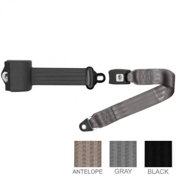 2 Pt. Retractable Long Seat Belt