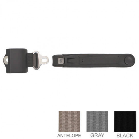 2 Pt. Retractable Short Seat Belt
