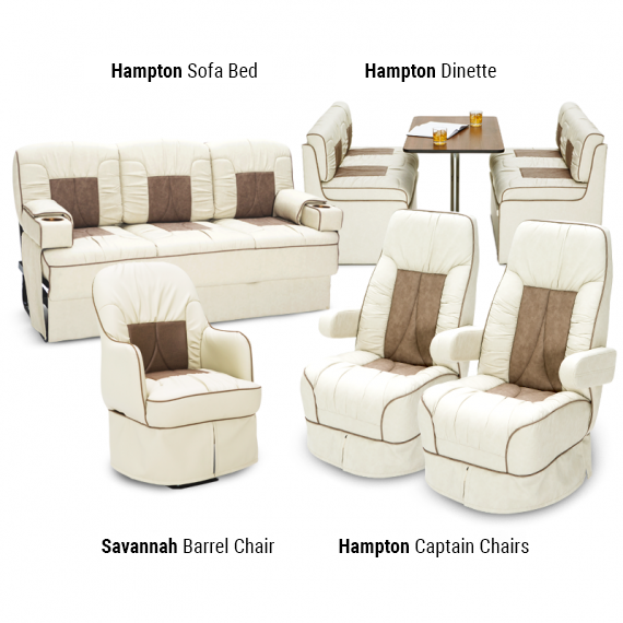 Qualitex Ambassador 5-Piece RV Furniture Package