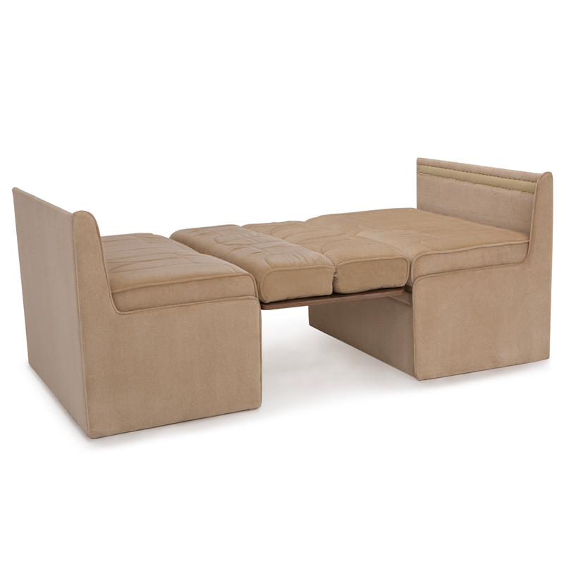 Qualitex De Leon RV Fabric Dinette, Bed Setuo