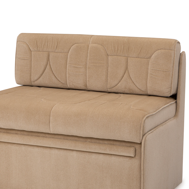 Qualitex De Leon RV Fabric Dinette Bench