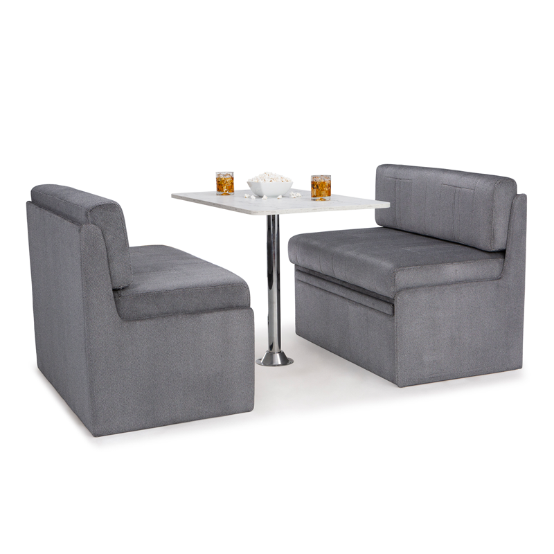 Qualitex Ethos RV Dinette, Fabric, Regal Silver