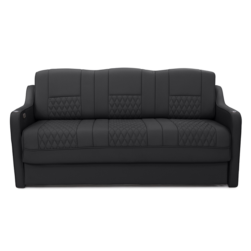 Qualitex Gravitas RV Sofa Bed Ultimate Leather