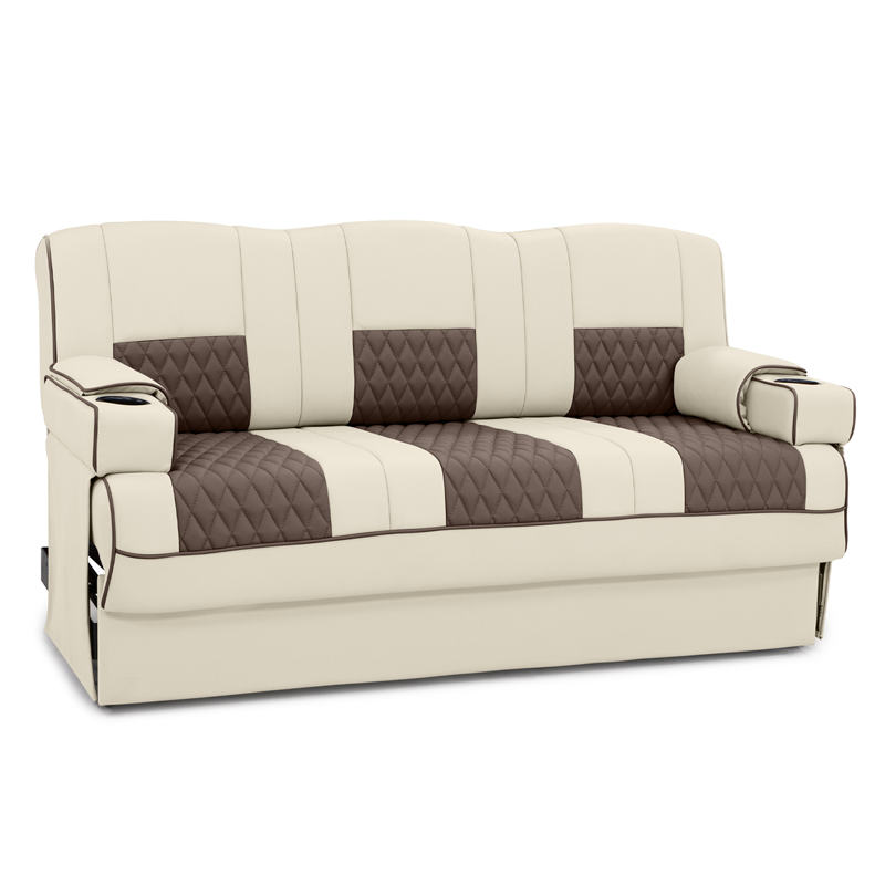 Qualitex Monument RV Sofa Bed Two Tone