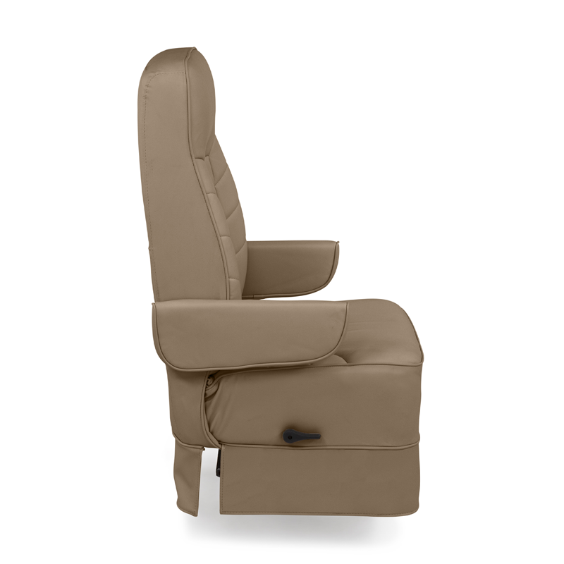 Side of Qualitex Alante Captain Chair RV