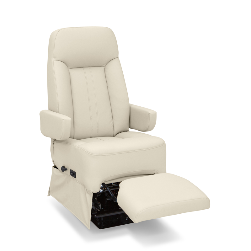 Ethos LX RV Captains Chair Reclined and Legrest