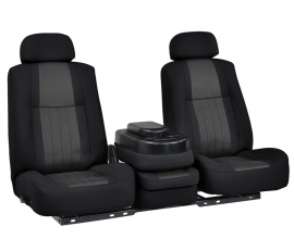 Qualitex American Classic 40-20-40 SUV Bench Seat, Two-Tone, Leather