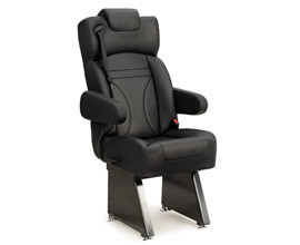 Qualitex Sprinter VIP Passenger Van Seat Replacement Kit (2007-2018, & 2019+), 18" Wide, Ultimate Leather
