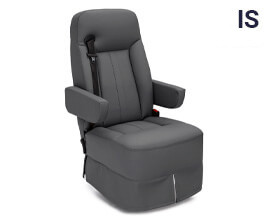 Qualitex Ethos IS RV Captains Chairs, Integrated Seatbelt, Ultimate Leather