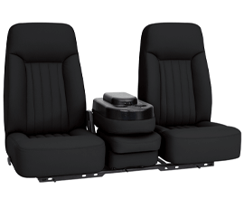Qualitex Explorer 40-20-40 Truck Bench Seat, Vinyl