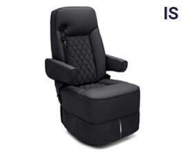 Qualitex Gravitas IS RV Captains Chairs, Integrated Seatbelt, Ultimate Leather