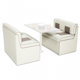Qualitex Livingston RV Dinette Leather Furniture