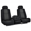 Qualitex American Classic 40-20-40 Truck Bench Seat, Two-Tone, Leather