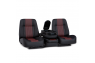 Qualitex American Classic Low Back 40-20-40 Truck Bench Seat, Fold-Forward & Recline Backs, Flip-Up Center Console w/ Storage, Fabric, Vinyl, or Leather, 20+ Colors