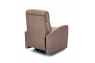 Qualitex Concord RV Swivel Recliner, Ultimate Leather, Powered Headrest, Power Recline, Desert Taupe