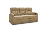 Qualitex De Leon RV Double Recliner Sofa, Ultimate Leather, Power Recline, Fawn