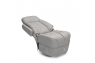 Qualitex De Leon RV Captain Chair, Ultimate Leather, Manual Lumbar, Macadamia & Desert Taupe, Fawn, or Cloud Gray