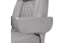 Qualitex Monument Van Captain Chair, Ultimate Leather, Manual Lumbar, 3 Materials, 25+ Colors