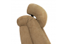 Qualitex Monument RV Swivel Recliner, Ultimate Leather, Powered Headrest, Power Recline, Fawn