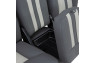 Qualitex Nautilus 40-20-40 SUV Bench Seat, Fold-Forward & Recline Backs, Flip-Up Center Console w/ Storage, Fabric, Vinyl, or Leather, 20+ Colors