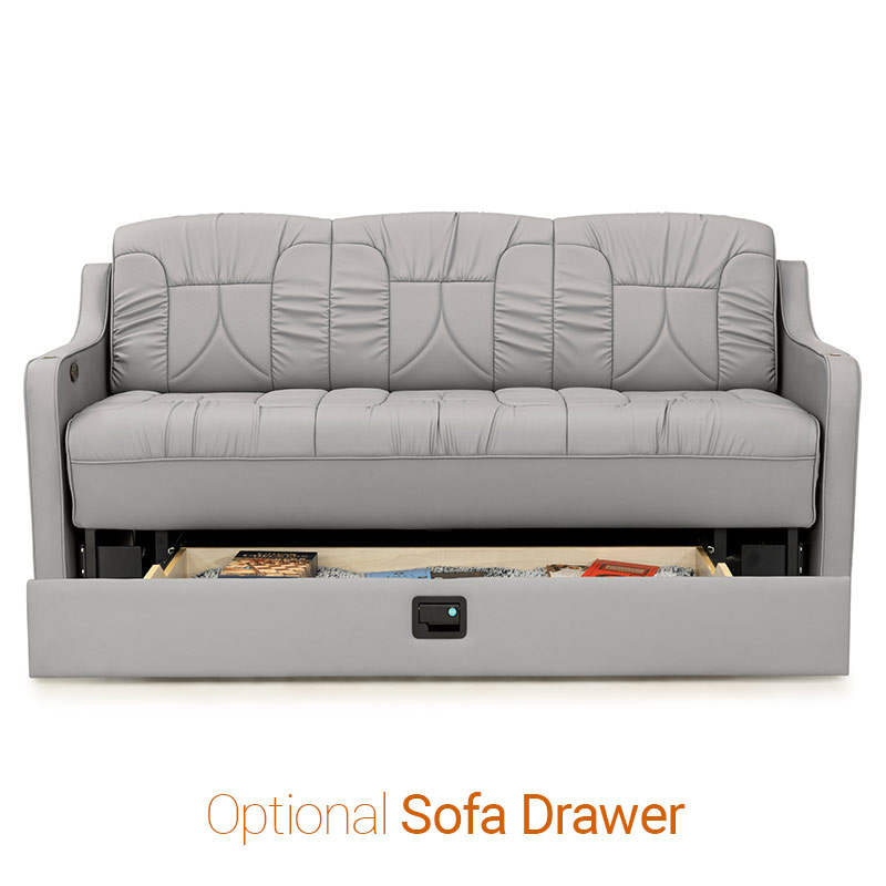 Qualitex De Leon DX RV Sofa Bed, RV Furniture - Shop4Seats.com