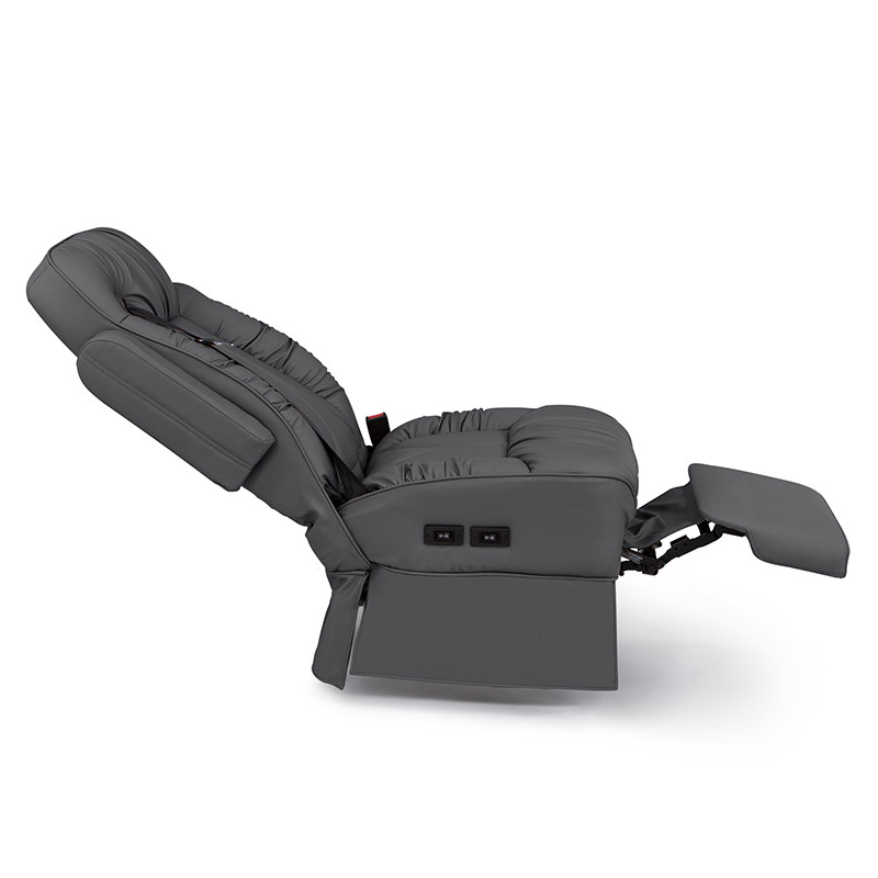 Qualitex De Leon SLX RV Captain Chairs, Integrated Seatbelt, Power