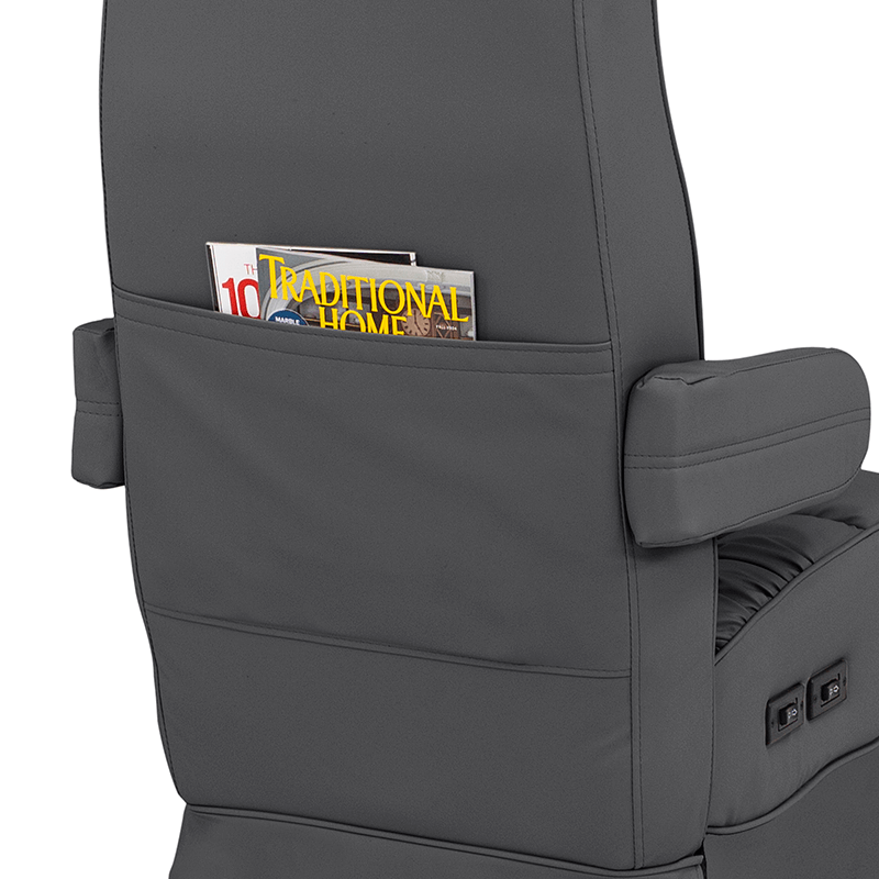 Qualitex De Leon SLX RV Captain Chairs, Integrated Seatbelt, Power