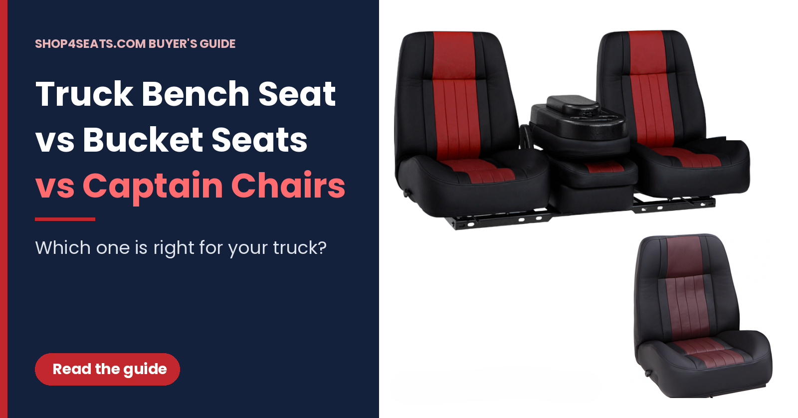 Truck Bench Seat vs Bucket Seats vs Captain Chairs: Which Is Right?